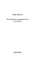 Cover of: Me Encantaria Que Gustes de Mi by Dalia Rosetti