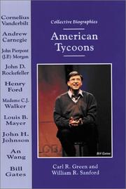 Cover of: American Tycoons (Collective Biographies) | Carl R. Green