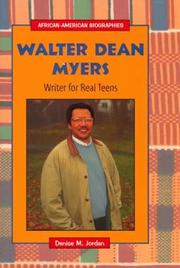 Cover of: Walter Dean Myers--writer for real teens