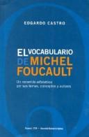 Cover of: El Vocabulario de Michel Foucault