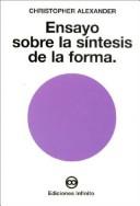 Cover of: Ensayo Sobre La Sintesis de La Forma