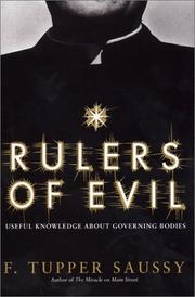 Cover of: Rulers of Evil by F. Tupper Saussy, F. Tupper Saussy