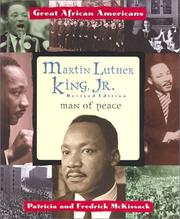 Cover of: Martin Luther King, Jr.: man of peace