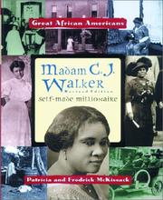 Cover of: Madam C. J. Walker: Self-Made Millionaire (Great African Americans Series)