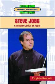 Cover of: Steve Jobs: Computer Genius of Apple (Internet Biographies)
