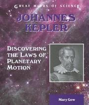Cover of: Johannes Kepler: Discovering the Laws of Planetary Motion (Great Minds of Science)