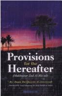 Cover of: Provisions for the Hereafter