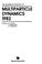 Cover of: Xiii International Symposium on Multiparticle Dynamics 1982