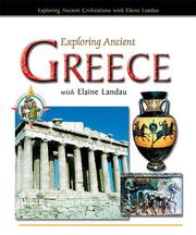 Cover of: Exploring Ancient Greece With Elaine Landau (Exploring Ancient Civilizations With Elaine Landau)