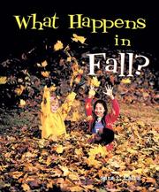 Cover of: What happens in fall? by Sara L. Latta