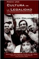 Hacia Una Cultura De La Legalidad by Leoluca Orlando