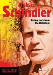 Cover of: Oskar Schindler by Ann Byers