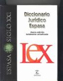 Cover of: Diccionario Juridico Espasa Siglo Xxi / Espasa 21st Century Legal Dictionary