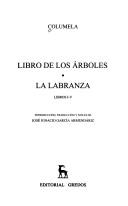 Cover of: Libro De Los Arboles: La Labranza I-v