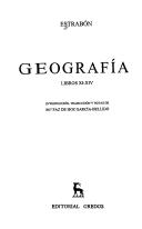 Cover of: Geografia by Estrabon