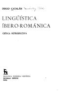 Cover of: Lingüística íbero-románica: crítica retrospectiva