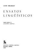 Cover of: Ensayos Linguisticos