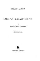 Cover of: Obras Completas by Dámaso Alonso