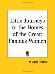 Cover of: Famous Women (Little Journeys to the Homes of the Great, Vol. 2)