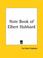 Cover of: Note Book of Elbert Hubbard