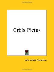 Cover of: Orbis Pictus (1887) by John A. Comenius