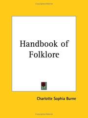 Cover of: The handbook of folklore