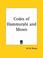 Cover of: Codes of Hammurabi and Moses