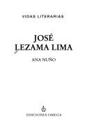 Cover of: José Lezama Lima