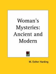 Woman's mysteries by M. Esther Harding