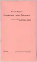 Cover of: Pensamientos: Cartas. Testimonios (Clasicos)