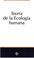 Cover of: Teoria De La Ecologia Humana (Sociologia)