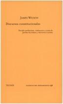 Cover of: Discursos Constitucionales (Clasicos)