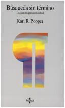 Cover of: Búsqueda sin término by Karl Popper