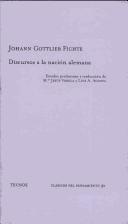 Cover of: Discursos a La Nacion Alemana (Clasicos)
