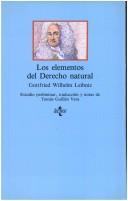 Cover of: Los Elementos del Derecho Natural