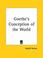 Cover of: Goethe's Conception of the World