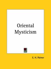 Oriental mysticism by E. H. Palmer