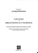Cover of: Obras Politicas Y Pacifistas