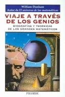 Cover of: Viaje a través de los genios by William Dunham