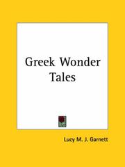 Cover of: Greek Wonder Tales
