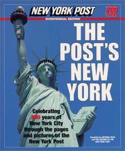 Cover of: The Post's New York by compiled by Antonia Felix and the editors of the New York Post.