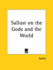 Cover of: Sallust on the Gods and the World