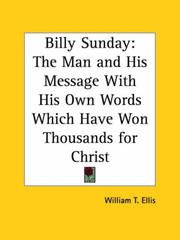 Billy Sunday by William T. Ellis