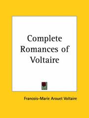 Cover of: Complete Romances of Voltaire by Voltaire