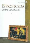 Cover of: Obras Completas/ Complete Works: Jose De Espronceda (Biblioteca Avrea/ Avrea Library)