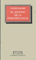 Cover of: El Ascenso de La Insignificancia