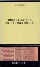Cover of: Breve Historia De La Linguistica