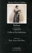 Cover of: Bárbara by Benito Pérez Galdós, Benito Pérez Galdós