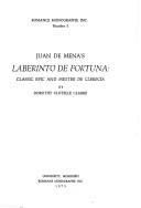 Cover of: Juan de Mena