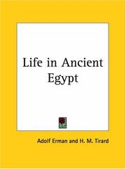 Cover of: Life in Ancient Egypt